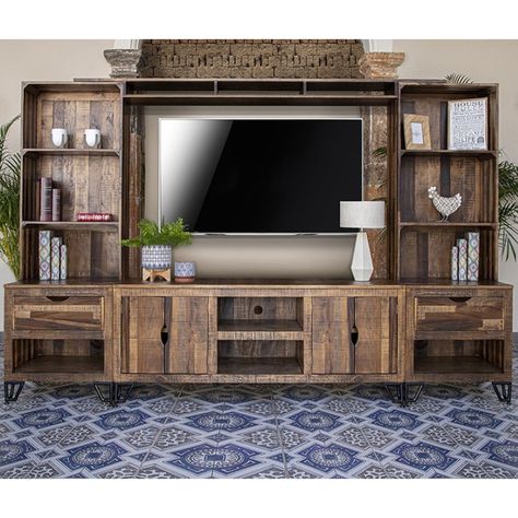 Fireplace entertainment center decor