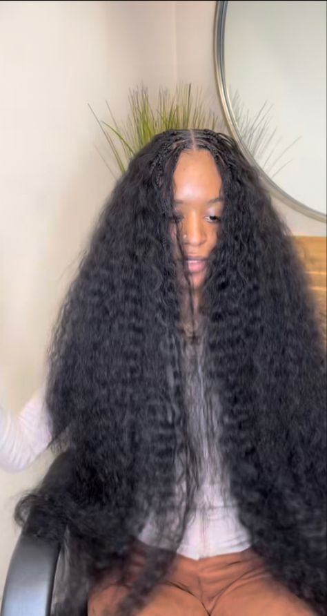 Bora Braids, Box Braids Hairstyles For Black Women, Girls Natural Hairstyles, Cute Box Braids Hairstyles, Protective Hairstyles Braids, Hair Twist Styles, Pretty Braided Hairstyles, Human Braiding Hair, Business Hairstyles