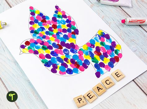 Peace Day Activities For Kids, Peace Activities For Kids, Peaceful Activities, Peace Activities, Kindergarten Coloring Sheets, Peace Crafts, United Nations Day, Peace Education, Peace Day