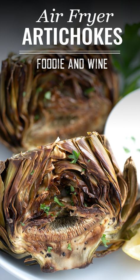 Air Fry Artichoke Hearts, Artichoke Air Fryer, Artichoke Dipping Sauce, Air Fryer Artichoke, Fried Artichoke Hearts, Dipping Sauce For Artichokes, Shake N Bake Chicken, Dinner Recipes Soup, Air Fried Recipes