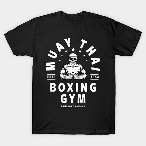 MUAY THAI TSHIRT, THAI BOXING T SHIRT, MMA SHIRT muay-thai Classic T-Shirt Mma Tshirt Design, All Martial Arts, Muay Thai Workouts, Boxing T Shirts Ideas, Boxing Tshirt Design, Martial Arts Gym, Thai Box, Muay Thai Gym, Sporty Graphic Print T-shirt For Boxing