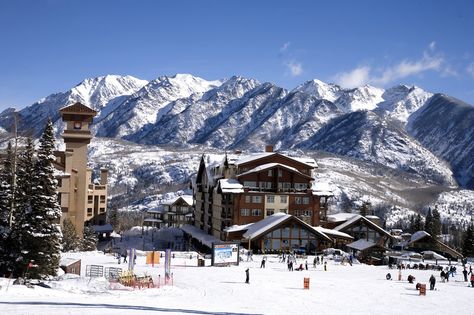 Purgatory at Durango Mountain, a ski resort located in Southwest Colorado Skiing Colorado, Colorado Ski Resorts, Southwest Colorado, Durango Colorado, San Juan Mountains, Hgtv Dream Home, Ski Town, Colorado Vacation, Colorado Skiing