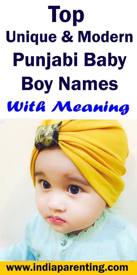 Unique & Modern Punjabi Baby Boy Names With Meanings Indian Boy Names Modern, Boys Names Unique Indian, Punjabi Names, Boys Names Unique, Boy Names With J, Name Of Baby Boy, Baby Boy Names Unique, Different Boy Names, Hindu Baby Boy Names