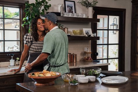 Cooking show Recipes — JOHNNYSWIM Fresh Egg Noodles, Mini Pavlova, Osso Buco, Creamy Polenta, Herb Salad, Berries Recipes, Egg Noodles, Cooking Show, Fresh Eggs