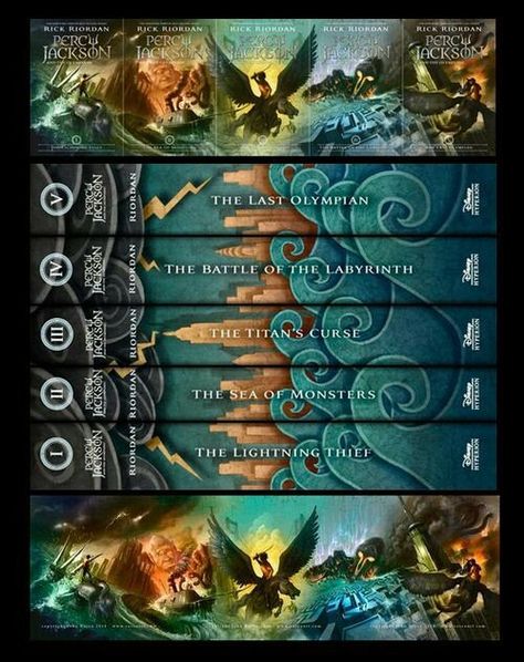 Percy Jackson Book Series In Order, Percy Jackson Books In Order, Percy Jackson Books Covers, The Last Olympian, Mark Of Athena, Sea Of Monsters, Books I Read, Cover Books, Books Cover