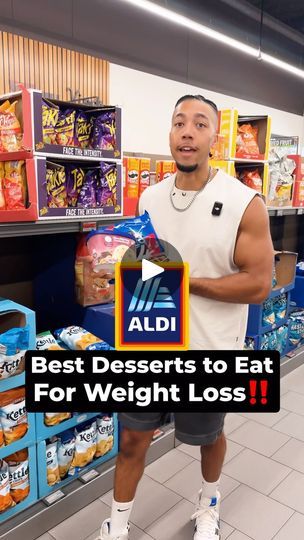 466K views · 4.8K reactions | If you’re obsessed with desserts and you shop at Aldi, these are most grab, tasty, and low calorie desserts you need to grab for weight loss‼️

#aldi #mealprep #meals #fitness #fitnesstips #nutrition #grocery #grocerystore #abs #loseweight #weightloss  #desserts #icecream #cookies | Trent Harrison Low Calorie Swaps, Trent Harrison, Healty Meals, Low Calorie Sweets, Bobby Approved, Air Fryer Recipes Chicken Breast, Coffee Smoothie Recipes, Aldi Finds, Aldi Shopping