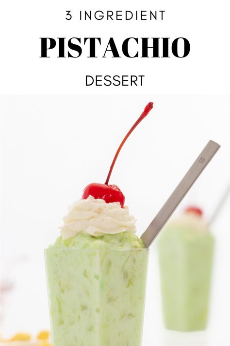 Weight Watchers Pistachio Dessert, Sugar Free Pistachio Pudding Dessert, Instant Pudding Desserts, Pistachio Dessert Pudding, Cool Whip Desserts, Pistachio Dessert, 3 Ingredient Desserts, Pistachio Recipes, Pudding Pie