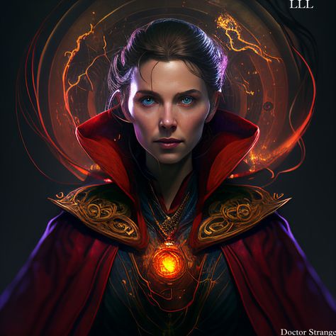 Doctor Stranger, Female Doctor, Art Women, Dr Strange, Beautiful Dark Art, Doctor Strange, Marvel Art, Popular Culture, Marvel Cinematic Universe