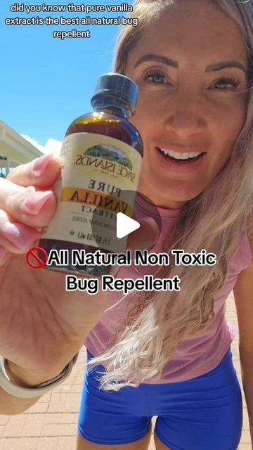 Lauren Gallegos on Instagram: "I love using this all summer! I mix one part vanilla extract to four parts water in a spray bottle. 
#nontoxicliving  #naturalbugrepellent  #allnaturalingredients  #holisticwellness" Mosquito Repellent Vanilla Extract, Vanilla Extract Mosquito Repellant, Vanilla Bug Spray Recipe, Vanilla Mosquito Repellant, Vanilla Extract Bug Repellent, Mosquito Repellent Homemade, Bug Spray Recipe, Mosquito Spray, Natural Bug Repellent