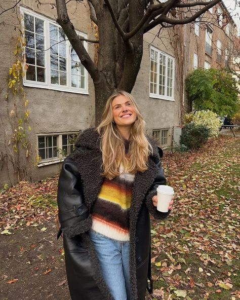 The best dressed Scandinavian stars of the week - Vogue Scandinavia Scandinavian Stars, Norway Fashion, Danish Actresses, Vogue Scandinavia, The Row Bag, Miu Miu Glasses, Star Of The Week, Plush Coat, Zara Coat