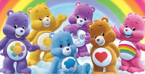 Care Bears Birthday Party, Care Bear Party, Care Bear Birthday, Funshine Bear, Care Bears Cousins, Inspector Gadget, Bear Coloring Pages, Boy Meets Girl, Magic School Bus