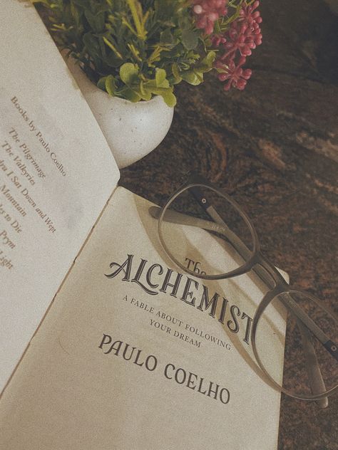 The Alchemist: one of the most well written books ever Alchemist Book Aesthetic, The Alchemist Aesthetic, The Alchemist Book Aesthetic, Alchemist Aesthetic, The Alchemist Book, Alchemist Book, The Alchemist, Living Under A Rock, Personal Library