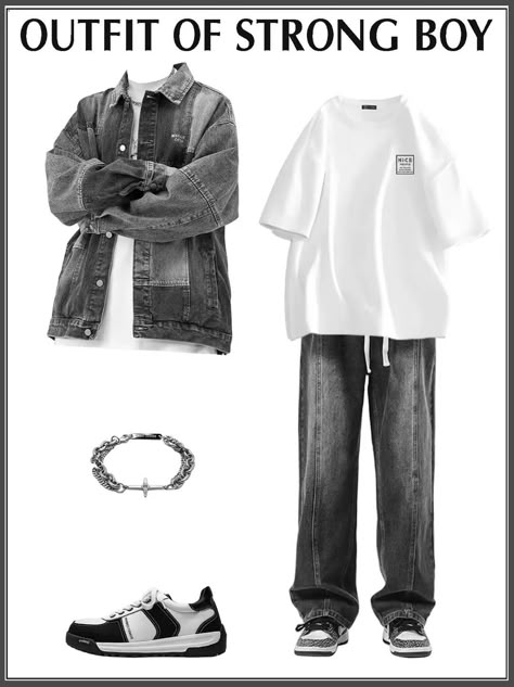 Male Outfits Layout, Japanese Genderless Fashion, Converse Outfit Korean, Outfit Inspiration Men, Outfit Nam, John Bernthal, Outfit Ideas Streetwear, Men Outfit Ideas, Guys Fashion Casual