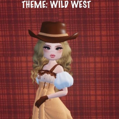 the_dti_girls Dress to Impress Theme Wild West no vip #dti #dresstoimpress #dtinovip #novip #roblox #wildwesttheme Wild West Theme, Instagram Dress, August 1, Girls Dress, Wild West, Dress To Impress, Girls Dresses, On Instagram, Quick Saves