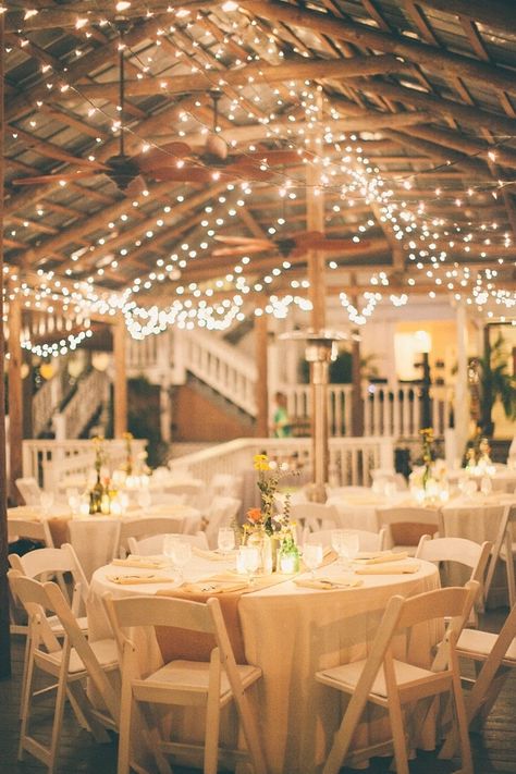 reception lit by twinkle lights // photo by Raquel Sergio Save Money Wedding, Country Wedding Reception, Cozy Wedding, Deco Champetre, Tafel Decor, Wedding Reception Ideas, Wedding Consultant, Rustic Country Wedding, Reception Ideas