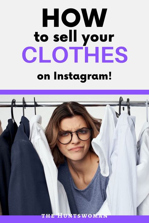 Trying to decide how to sell your clothing on Instagram - or it's worth the time? In this blog post, I share my tips and tricks on how to organize your own Instagram closet sale - as well as whether I think it's worth the time. How To Sell Clothes On Instagram, How To Sell Clothes, Selling Used Clothes, Starting A Clothing Business, Red Velvet Top, Reselling Clothes, Preloved Clothes, Selling On Instagram, Using Instagram