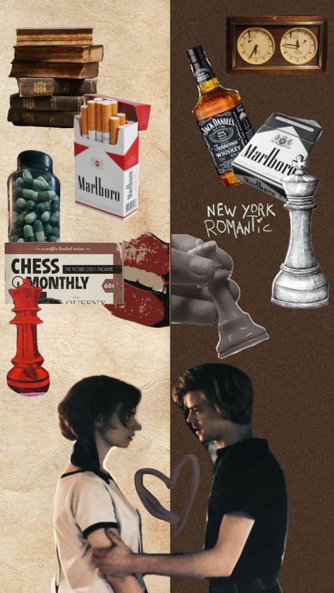 The Queen's Gambit Wallpaper, Queen's Gambit Wallpaper, The Queen's Gambit Art, The Queen's Gambit Beth, Benny Watts, The Queen's Gambit Benny, Gambit Wallpaper, Queen's Gambit Aesthetic, Learn Chess