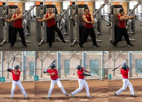 Baseball Gym Workouts, Baseball Workouts, Baseball Drills, Best Gym Workout, Training Fitness Gym, Baseball Training, Run Faster, Quick Workout Routine, Living Healthy