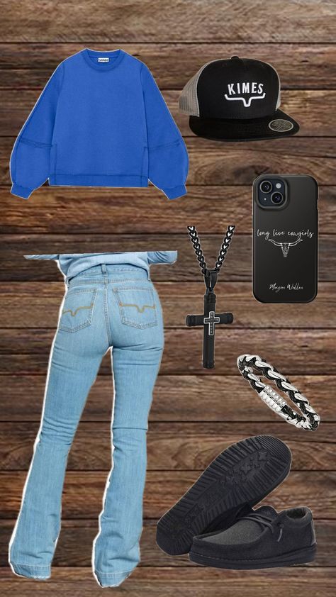 #country #countryoutfit #countryoutfits #outfits #outfit #fits #fit Basic Country Outfits, Country Girl Aesthetic Outfit, Cute Outfits Country, Country Outfits Winter, Cute Country Girl Outfits, Winter Country Outfits, Simply Southern Outfits, Country Outfit Ideas, Country Concert Outfit Fall