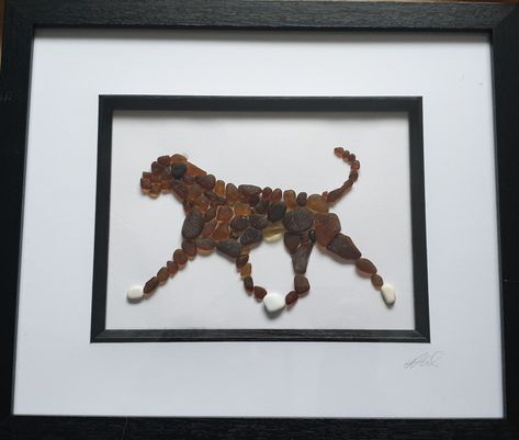 Sea Glass Crafts, Glass Animals, Shell Crafts, Glass Crafts, Sea Glass, Shells, Dogs, Glass, Animals