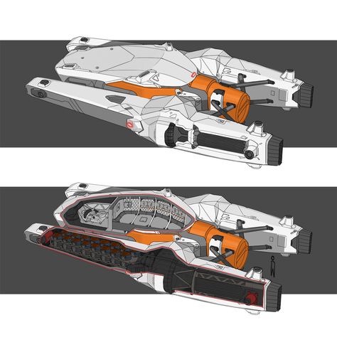 ArtStation - Small Spaceship, Yaroslav Kotsubinskiy Cargo Spaceship, Small Spaceship, Space Ships Concept, Sci Fi Spaceships, Space Ship Concept Art, Starship Concept, Space Engineers, Space Battleship, Sci Fi Design