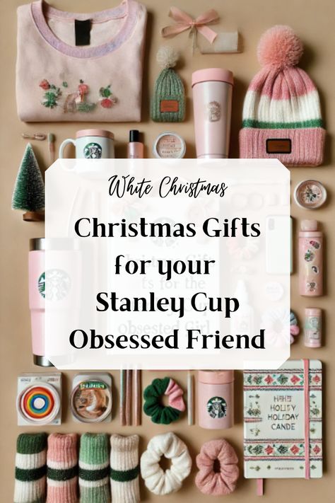 Christmas Gifts for your Stanley Cup Obsessed Friend Stanley Christmas Gift, Stanley Cup Christmas Gift Ideas, Stuffed Stanley Cup Gift Ideas, Stanley Gift Basket, Stanley Gift Ideas, Stanley Cup Gift Ideas Filled, Starbucks Cup Gift Ideas, Stanley Cup Gift Ideas, Stanley Cup Accessories Ideas