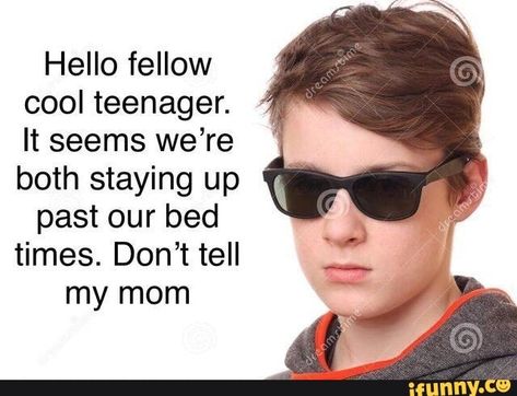 Hello fellow cool teenager. It seems we’re both staying up past our bed times. Don’t tell my mom – popular memes on the site iFunny.co #it #movies #hello #fellow #cool #teenager #it #seems #were #staying #bed #times #dont #tell #mom #pic Response Memes, Funny Reaction Pictures, X Reader, Wholesome Memes, My Chemical, Fb Memes, Laura Lee, What’s Going On, Funny Me