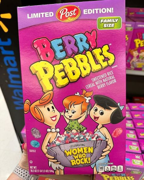 Berry Cereal, Fruity Pebbles Cereal, Pebbles Cereal, Kids Cereal, Post Cereal, Gluten Free Cereal, Cereal Brands, Rice Crisps, Time For Kids