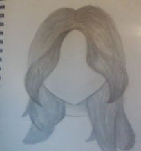 I think these are curtain bangs, this is my drawing but i did get inspo from another pintrest user Credit to @w00lfi !! (w0_lfi) Curtain Bangs Drawing Sketch, Drawing Bangs Hairstyles, How To Draw Bangs Hairstyles, How To Draw Curtain Bangs, Curtain Bangs Drawing, How To Draw Bangs, Hair Without Bangs, Long Hair Drawing, Bang Hair