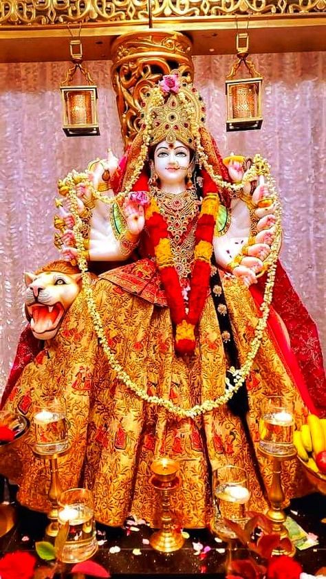 Jai Mata Di Wallpapers Full Hd, Jai Mata Di Photo, Ganpati Photo Hd, Durga Photo, Lord Durga, Durga Ma, Maa Durga Photo, Durga Pooja, Durga Picture