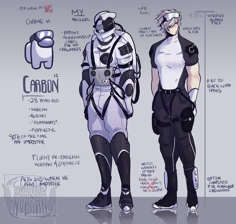 Space Suits, Ref Sheet, Beefy Men, M Sorry, Game Character Design, Character Design Male, Anime Drawings Boy, Among Us, In Space