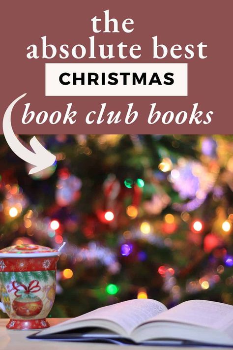 Christmas Book Club Party, Christmas Reads, Best Christmas Books, Christmas Bingo Game, Christmas Story Books, Book Club Parties, Books Tbr, Christmas Mystery, Book Club Reads