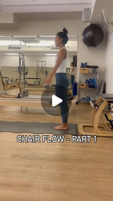 Miku Yoshida on Instagram: "Adv. Chair Flow pt. 1. Took me a couple tries to stack my hips over my shoulders. You really need a second pair of eyes to help you. Pt. 2 coming tomorrow. 

#pilateslife #pilates #pilateslovers #pilateseveryday #pilatesteacher" Wunda Chair, Pilates Chair, Pair Of Eyes, Pilates Teacher, You Really, Pilates, A Couple, Instagram