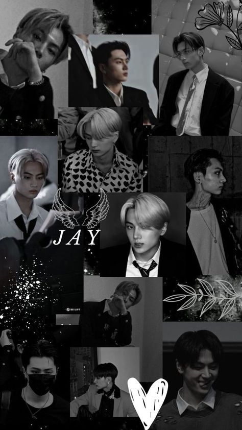 Jay Enhypen Black Aesthetic, Enhypen Black Aesthetic, Dark Black Wallpaper, Walpaper Hello Kitty, Kpop Iphone Wallpaper, Sassy Wallpaper, Cool Boy Image, Iphone Wallpaper Kawaii, Jay Enhypen