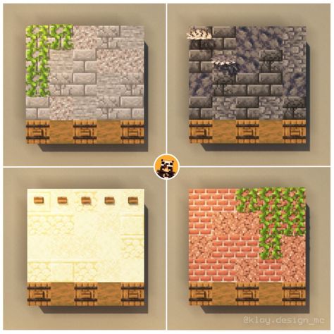 Wall Design Minecraft House, Walls For Minecraft, Cute Minecraft Wall Ideas, Minecraft House Floor Ideas, Minecraft Building Ideas Rustic, Minecraft Interior Wall Ideas, Carpet Designs Minecraft, Minecraft Map Wall Ideas, Minecraft Walls Interior