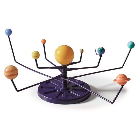 Introduce children to the wonders of our solar system with this rotating planetarium! Kids can easy assemble it and spin all eight planets around the sun! Solar System Information, Model Of The Solar System, What Is Solar Energy, Planet Model, Solar System Model, Planetary Symbols, Mechanical Model, The Planets, The Solar System