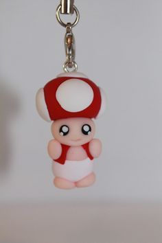 Toad Mario, Diy Fimo, Fimo Polymer Clay, Mario Party, Clay Charms, Diy Blog, Toad, Fondant, Polymer Clay