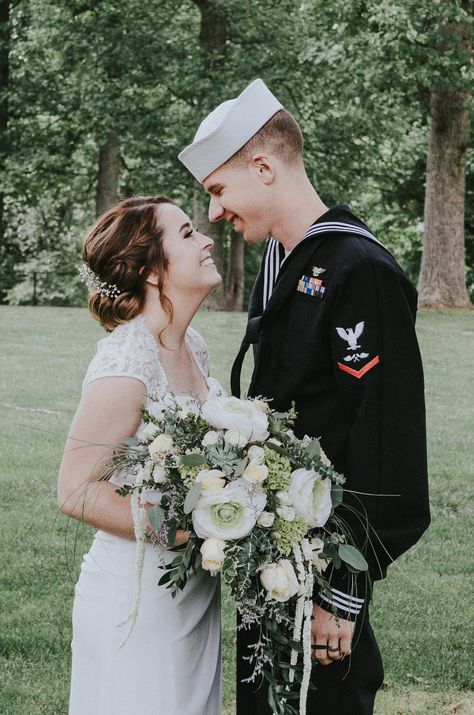 Guide to Deployment | Navy Wife | Navy Wedding | Wedding Bouquet Inspo | Military Spouse Military Wedding Navy, Navy Military Wedding, Navy Military Weddings, Military Marriage, Military Couples, Navy Wife, Military Wedding, Couples Counseling, The Best Advice