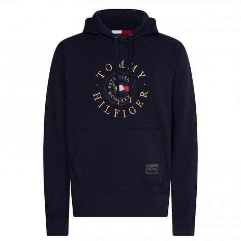 Tommy Hilfiger Hoodie Men, Tommy Hilfiger Hoodie, Metallic Embroidery, Desert Sky, Tommy Hilfiger Logo, Mens Hoodie, Men's Hoodies, Hoodie Men, Zip Up Hoodies