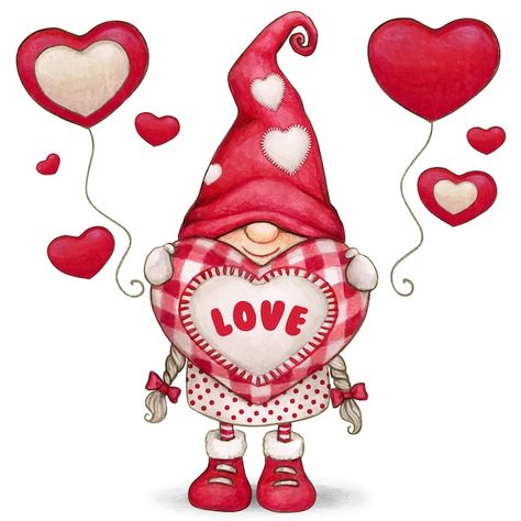 Watercolor cute hand drawn valentines da... | Premium Vector #Freepik #vector #funny-christmas #heart-balloon #christmas-heart #love-balloon Love Ballons, Button Christmas Cards, Valentines Toppers, Gnome Pictures, Merry Christmas Background, International Relations, Christmas Stationery, Diy Valentines Crafts, Shabby Chic Vintage