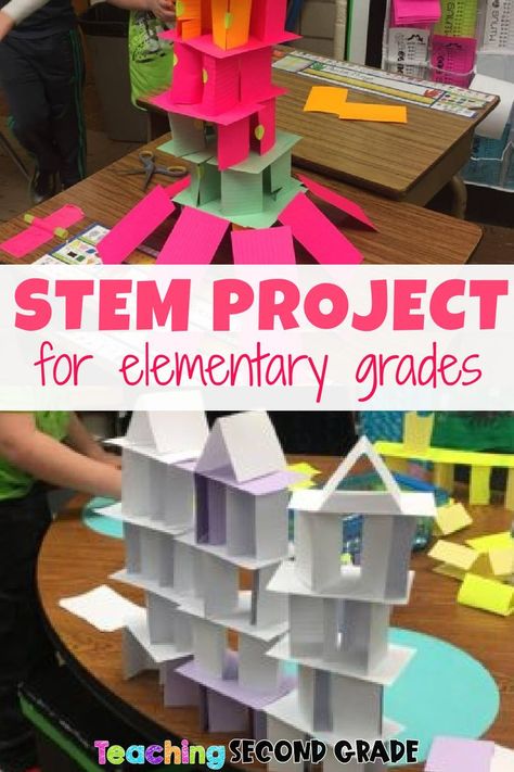 STEM projects from elementary grades are so much fun.  These ideas are great. Grade 4 Stem Challenge, Grade 3 Stem Activities, Teacher Initiated Stem Activities, Build A House Stem Activity, Weblos Activities Projects, Stem Projects For 2nd Grade, Craft For Grade 3 Student, Build A Tent Stem Activity, Fun Third Grade Activities