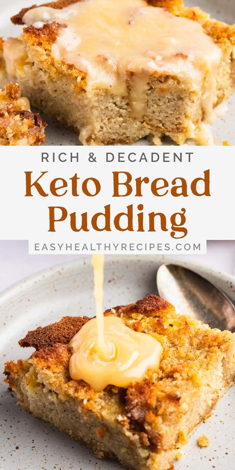 Keto Bread Pudding Keto Bread Pudding, Keto Pudding, Bread Pudding Recipe, Fat Foods, 140 Pounds, Low Carb Bread, Sugar Free Desserts, Pudding Recipe, Keto Bread