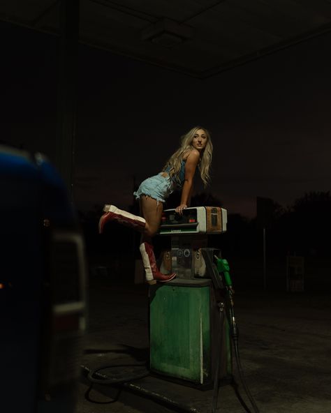 pov we do a photoshoot at a gas station⛽️ #gasstation #gasstationpics #photoshoot #photos #photography #storytelling #cinematicphotography #cinematic #cinematicphotographer #cinematicphotos #storytellingphotography Vintage Gas Station Photoshoot, Gas Station Photography, Gas Station Pictures, Station Pictures, Gas Station Photoshoot, Station Photography, Bday Photoshoot, Photography Storytelling, Old Gas Stations