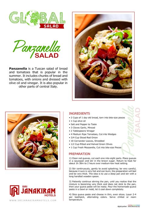 The Tuscan bread salad called Panzanella is the perfect place to use those sad, soft tomatoes that are still rich in flavor. #srijanakiram #salads #panzanella #global Tuscan Salad, Tuscan Bread, How To Make Ramen, Panzanella Salad, Bread Salad, Olive Oil And Vinegar, Salad Ingredients, Delicious Salads, Traditional Food