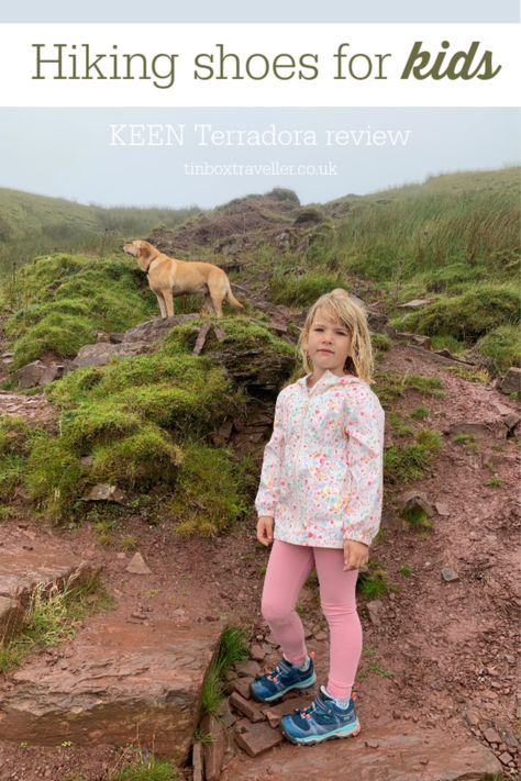 [AD] Whether you’re looking for kids hiking shoes or children’s walking boots read our review of the KEEN Terradora Waterproof Mid Hiking Boots #walking #hiking #outdoorfun #outdoors #outdoorfamily #travelblog #getoutdoors #gooutdoors #climbing #shoes #boots #kids #clothing #adventure #waterproof Kids Hiking Outfit, Kids Hiking Boots, Tan Guys, Hiking With Kids, Go Outdoors, Walking Boots, Hiking Gear, Family Outdoor, Hiking Outfit