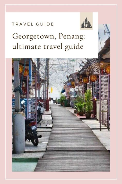 Georgetown is the beautiful multicultural capital of Malaysia's Penang. Here are the best tourist attractions and things to do in Georgetown, Penang. | #georgetown #penang #malaysia #asia #asiatravel #travel | pocketwanderings.com Penang Malaysia Georgetown, Georgetown Malaysia, Penang Food, Penang Georgetown, Malaysia Travel Guide, Georgetown Penang, Penang Malaysia, Malaysia Travel, Singapore Malaysia