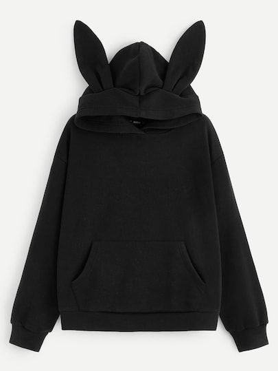 Hoody Kpop, Uniqlo Style, Women Sweatshirts, Funny Hoodies, Kawaii Clothes, Teen Fashion Outfits, Fesyen Wanita, Black Pattern, Cute Fashion