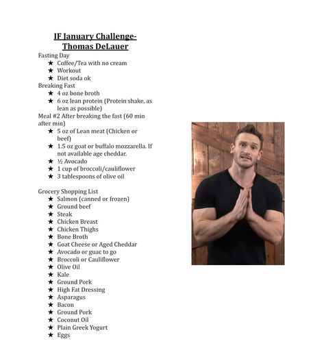 Thomas Delauer Keto Meal Plan, Thomas Delauer, Plant Paradox, Diet For Beginners, Shopping List Grocery, Diet Soda, Atkins Diet, Keto Meal Prep, Fasting Diet