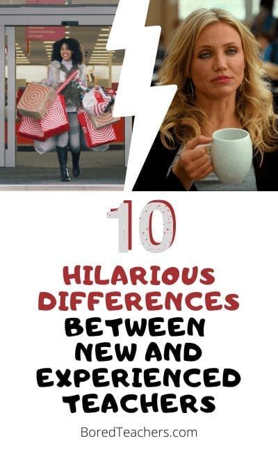 10 Hilarious Differences Between New and Experienced Teachers Valentines Day Jokes, Bored Teachers, Classroom Hacks, Expo Marker, Flair Pens, Esl Classroom, Staff Meetings, Teacher Conferences, First Year Teachers