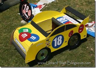 how to build a cardboard nascar | Leave a Reply Cancel reply Race Car Costume, Nascar Costume, Nascar Party, Car Costume, Cardboard Box Car, Hotwheels Birthday Party, Cardboard Car, Festa Hot Wheels, Race Car Themes